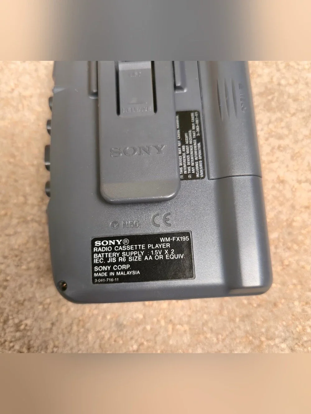 ⭐ Sony Walkman WM-FX195 AM/FM Cassette Player - Mega Bass - Radio Only